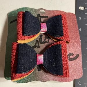 Tutu Girl Magic Hair-bow 2 pc